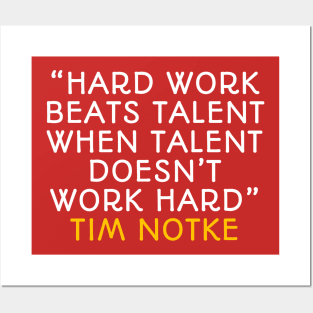 quote tim notke Posters and Art